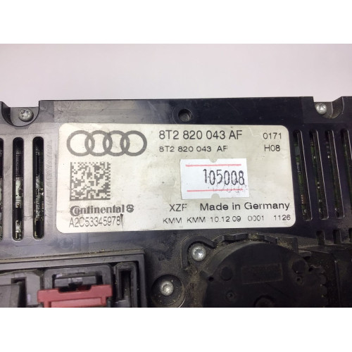 Audi A4 A5 8T Klima Kontrol Paneli 8T2820043AF A2C53345978