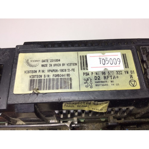 Peugeot 407 Klima Kontrol Paneli 96573322