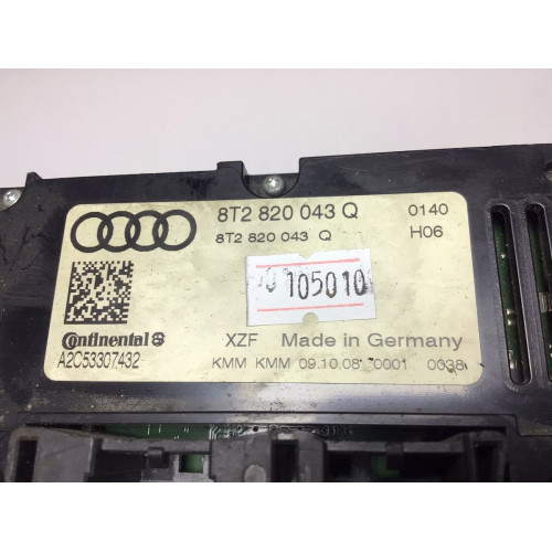 Audi A4 A3 S3 Klima Kontrol Paneli 8T2820043Q A2C53307432