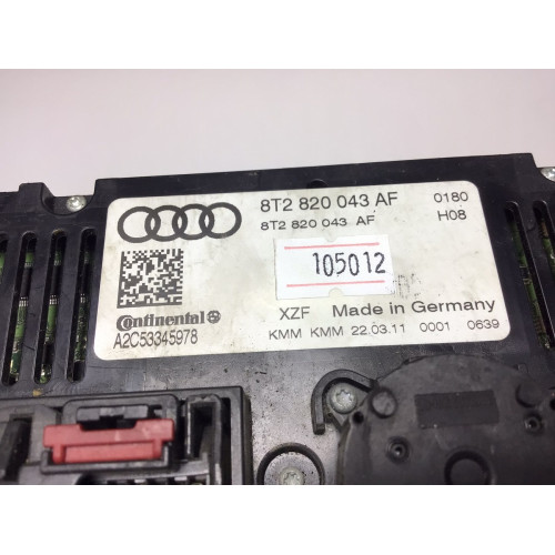 Audi A4 A5 8T Klima Kontrol Paneli 8T2820043AF A2C53345978
