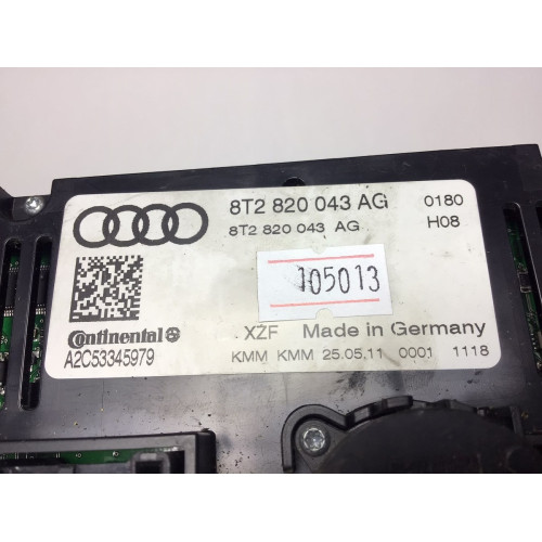 Audi A4 B8 A5 Klima Kontrol Paneli 8T2820043AG A2C53345979