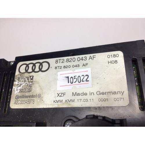 Audi A4 A5 8T Klima Kontrol Paneli 8T2820043AF A2C53345978