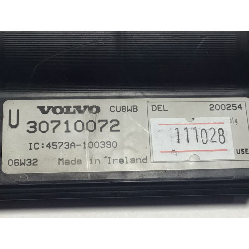 Volvo S40 Hız Gösterge km Paneli Kontrol Modülü 30710072 4573A-100390