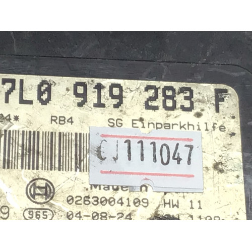 Volkswagen Touareg Park Sensör Beyni 7L0919283F