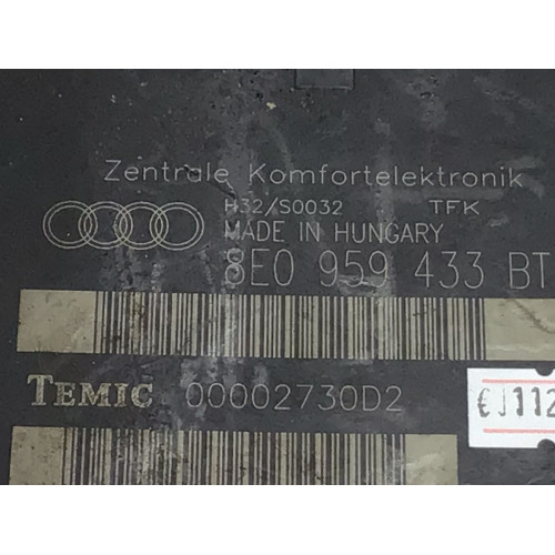 Audi A4 Comfort Beyni 8E0959433BT 00002730D2