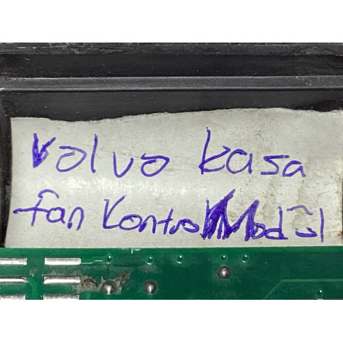 Volvo Kasa Fan Kontrol Beyni