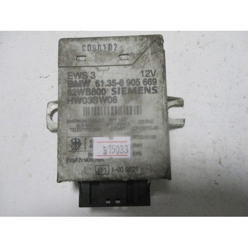 BMW E39 E46 İmmobilizer Beyni 61.35-6905669 EWS 3