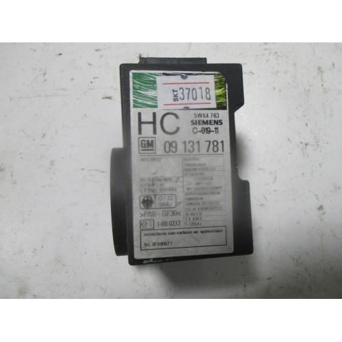 Opel İmmobilizer Beyni 09131781 5WK4763