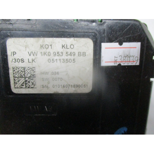 Volkswagen MK5 Kolon Beyni 1K0953549BB