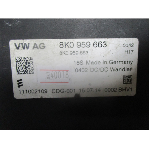 Audi A3 Akü Voltaj Kontrol Ünitesi 8K0959663