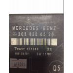 Mercedes C Class W203 Sol Arka Kapı Kontrol Modülü 2038206526 HW:08/01