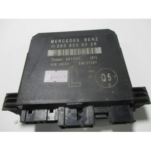 Mercedes C Class W203 Sol Arka Kapı Kontrol Modülü 2038206526 HW:08/01