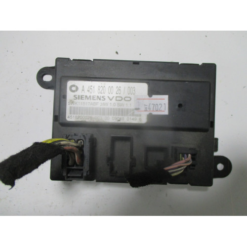 Smart Fortwo Kapı Kontrol Ünitesi A4518200026 5WK11517