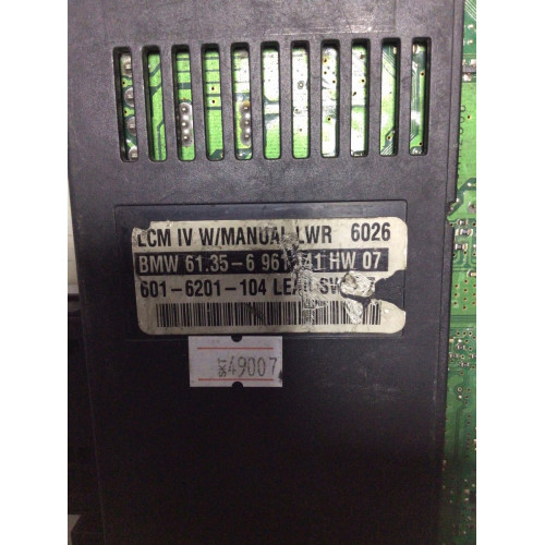 Bmw E39 E38 E53 Işık Kontrolü Kontrol Modülü 61.35-6961141 601-6201-104