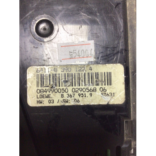 Bmw ECU Kontrol 6411-8390122.4 084990050
