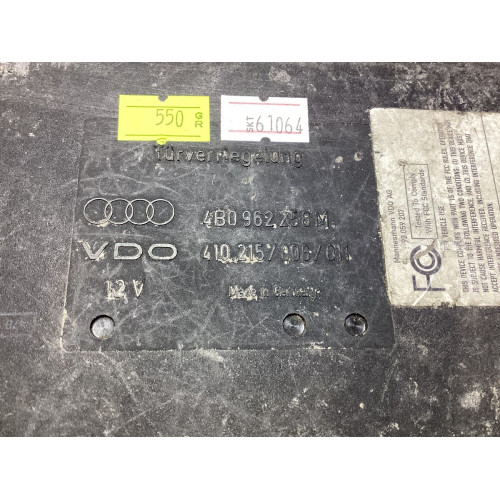 Audi A6 Konfor Beyni 4B0962258M