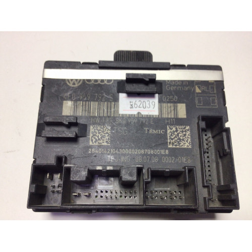 Audi A6 S6 C6 4F Kapı Kontrol Ünitesi 4F0959792S 8K0959792E