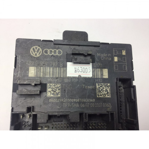Audi A4 Kapı Beyni Modülü 8K0959792B  8K0959792