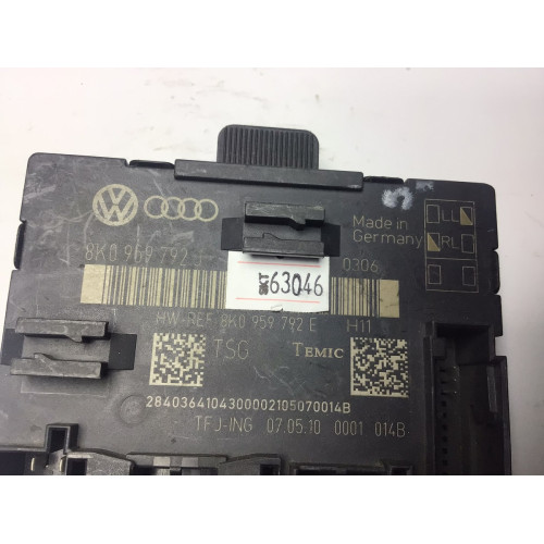 Audı Ön Sag Kapı Kontrol Beyni 8K0959792J 8K0959792E