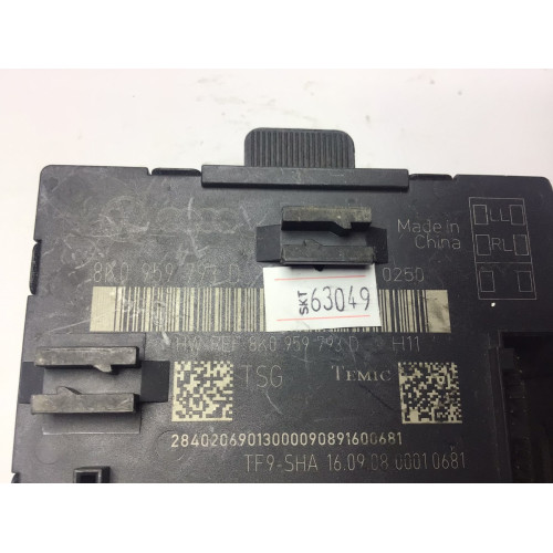 Audi A4 B8 2.0T 09-14 Ön Sol Kapı Kontrol Beyni 8K0959793D
