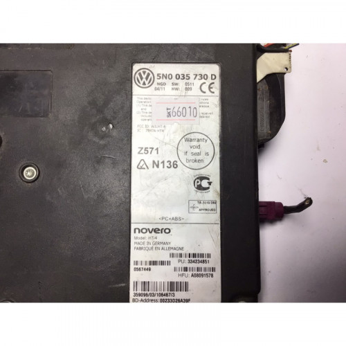 Volkswagen Skoda Audi Seat Bluetooth  Modülü 5N0035730D
