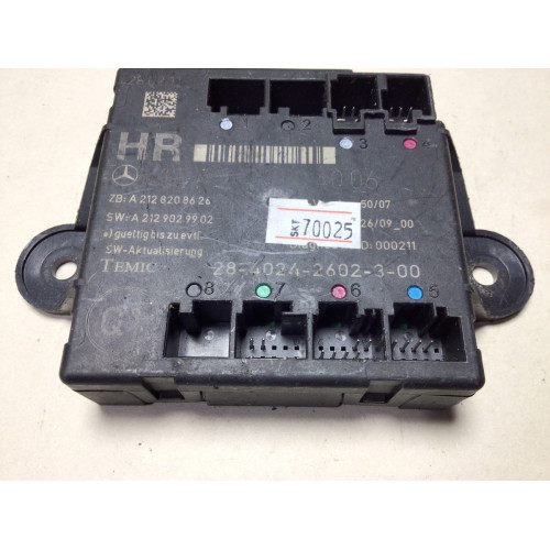 Mercedes W212 E Class Kapı Beyni Modülü A2128208626 A2129029902