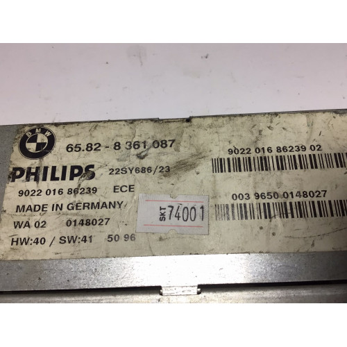 Bmw E39 Ses Ekran Bilgi Birimi Modülü 65.82-8361087
