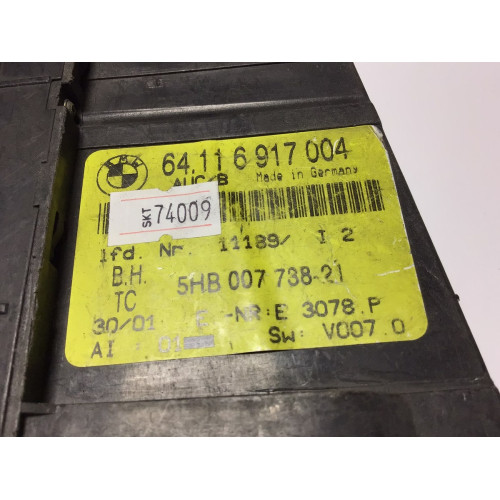 Bmw 3 E46 Klima Paneli 64.116917004
