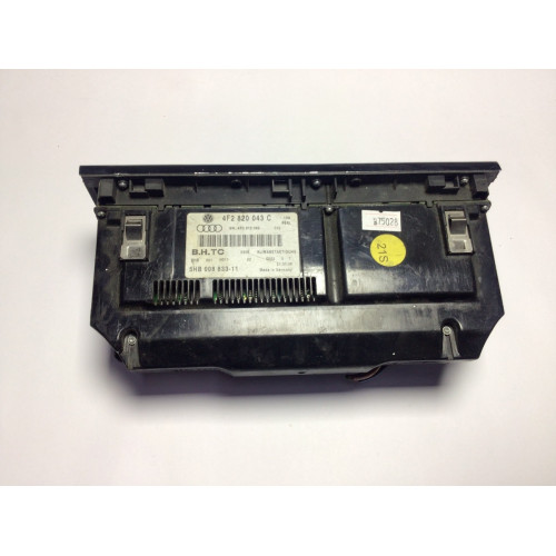 Audı A6 C6 2004 Klima Konrol Paneli 4F2820043C 5HB008833-11 4F0910043