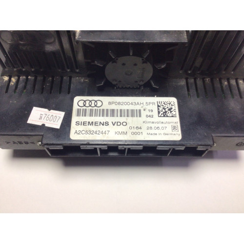 Audi A3 Klima Kontrol Paneli 8P0820043AH A2C53242447