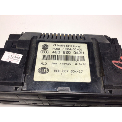 Audi A6 S6 Klima Kontrol Paneli 4B0820043H 5HB007604-17