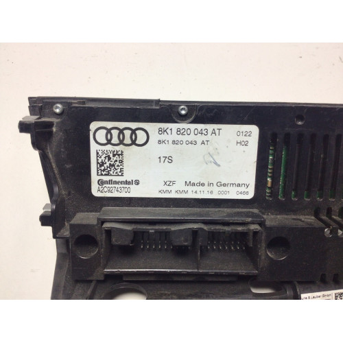 Audi A4 A5 Q5 Klima Kontrol Paneli 8K1820043AT A2C92743700