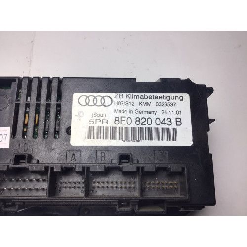Audi A4 B6 B7 Klima Kontrol Ünitesi 8E0820043B
