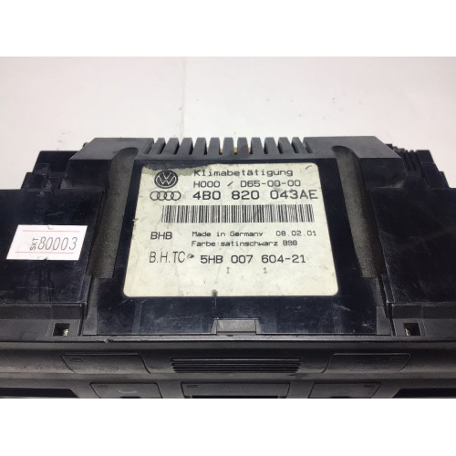 Audi A6 Klima Kontrol Paneli 4B0820043AE 5HB007604-21
