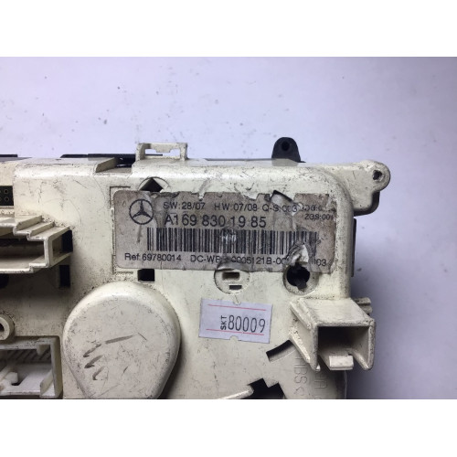 Mercedes W245 W169 Klima Kontrol Paneli A1698301985