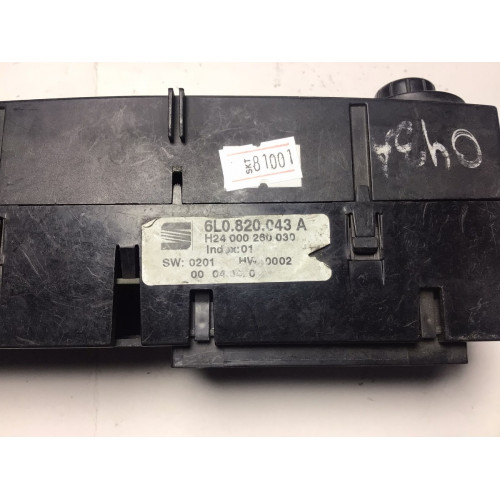 Seat Cordoba Ibiza 1.9 Klima Kontrol Paneli 6L0820043A H24000260030