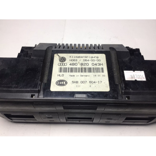 Audi A6 S6 Klima Kontrol Paneli 4B0820043H 5HB007604-17
