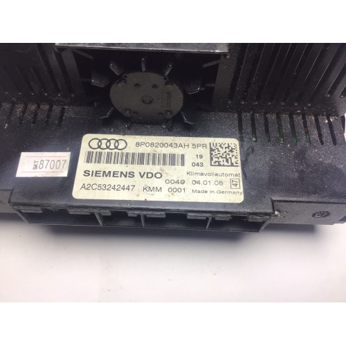 Audi A3 Klima Kontrol Paneli 8P0820043AH A2C53242447