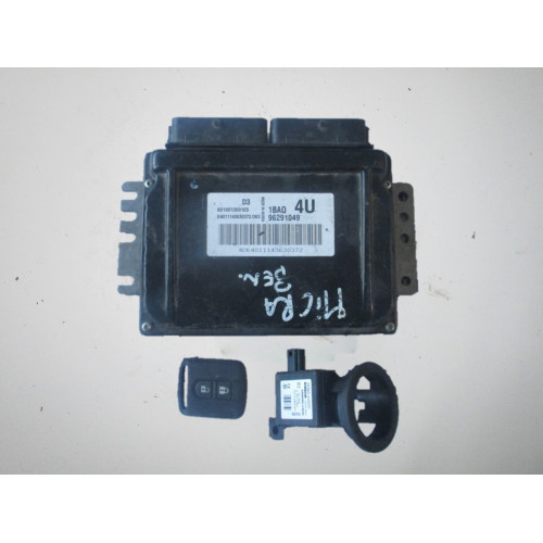 96291049 S010013001E5 Daewoo Matiz 0.8 Motor Beyni Komple Seti