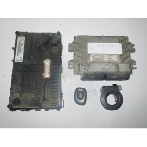 S110140201 A 8200326395 Renault Clio 1.2 Motor Beyni Komple Seti