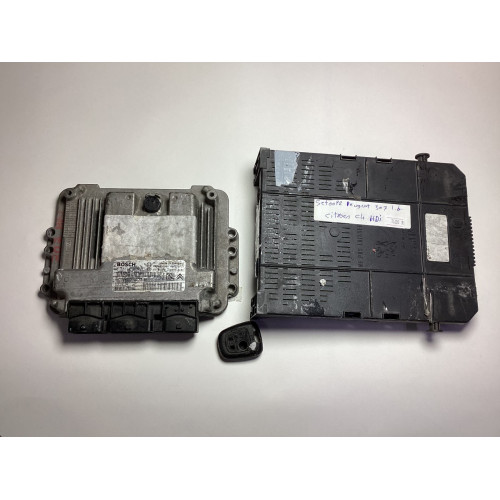 Citroen C4 Peugeot 307 Motor Beyni Komple Seti 0281011863 EDC16C34 9661773380 21676159-4