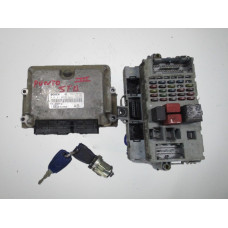 0281011098 55188382 Fiat Punto 1.9 Motor Beyni Komple Seti