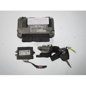 0261208936 89661-0D270 Toyota Yaris 1.0 Motor Beyni Komple Seti