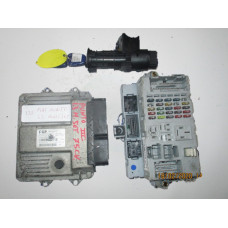 MJD 6JF.P3 55186608 Fiat Punto 1.3 Motor Beyni Komple Seti 