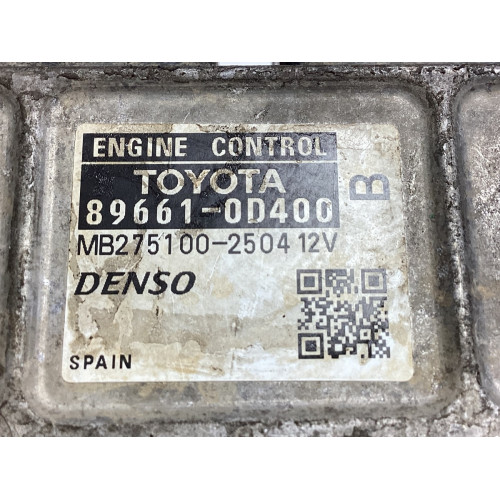 Toyota Yaris 1.3 Motor Beyni Komple Seti 89661-0D400 MB275100-2504 88650-OD170 MB177600-1802 N0502241/256B