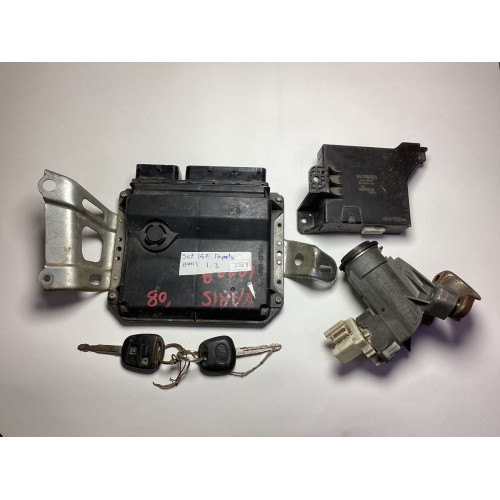 Toyota Yaris 1.3 Motor Beyni Komple Seti 89661-0D400 MB275100-2504 88650-OD170 MB177600-1802 N0502241/256B