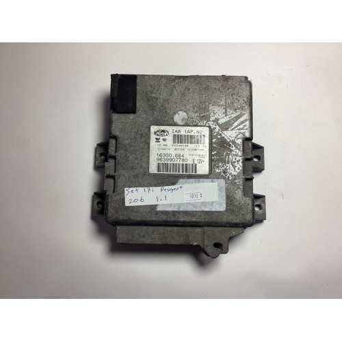 Peugeot 106 206 Motor Beyni Komple Seti IAW1AP.80 9639907780