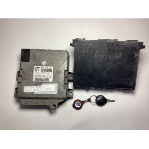 Peugeot 106 206 Motor Beyni Komple Seti IAW1AP.80 9639907780