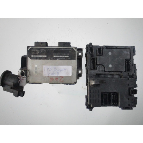 R04080015F 9640899880 9639587680  Peugeot 206 1.9 Motor Beyni Komple Seti