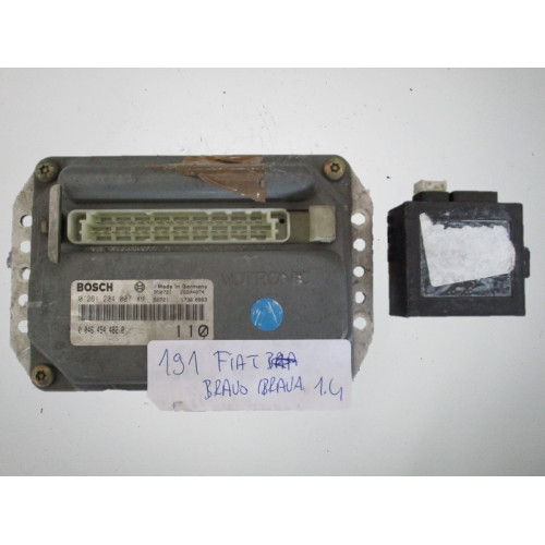 0261204007 00464544820 Fiat Bravo Motor Beyni Komple Seti 